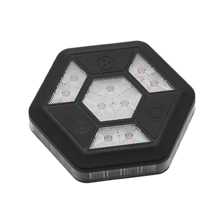 360 Degree Rotating LED Magnetic Warning Light Flashing Rechargeable N EW
