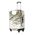thumbnail image 2 of Cauagu Wild West Desert With Cowboy Print Travel Luggage Cover,Travel Dust-proof Suitcase Cover Softside Suitcase Protector for 18-32inch,Not Included Suitcase, 2 of 8