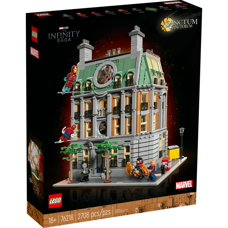 LEGO Marvel Sanctum Sanctorum, 3-Story Modular Building Set, 76218 with Doctor  Strange and Iron Man Minifigures, Infinity Saga Collectible - Walmart.com