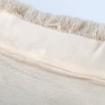 thumbnail image 5 of 2 fundas de cojín de piel sintética, mullidas y suaves, cuadradas, para salón, sofá, dormitorio, coche, almohada decorativa de felpa, 45 x 45 cm, color beige, 5 of 5