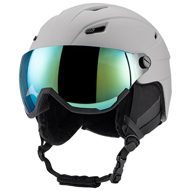Casco protector de esquí PC EPS ajustable con 14 ventilaciones para deportes de nieve al aire libre