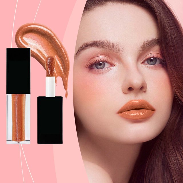 Esmalte labial Mirror Water Gloss | Set de aceite labial perla de 6 colores | Brillo labial hidratante para labios vidriosos y fruncidos | Fórmula hidratante ligera | 3,5 ml cada uno | Brillo