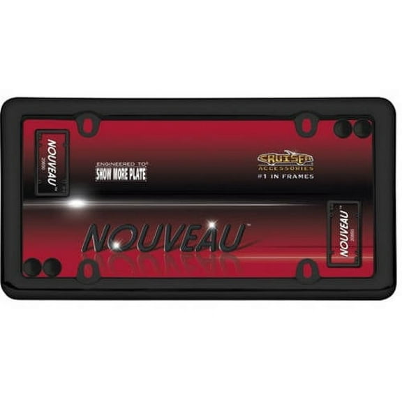 Cruiser Accessories Nouveau, Black with Fastener Caps