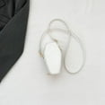 thumbnail image 4 of Sacs Pochette pour Femmes Mode Sac de Voyage Transparent PVC+Pu Pochette Sac à Main (Blanc P), 4 of 10
