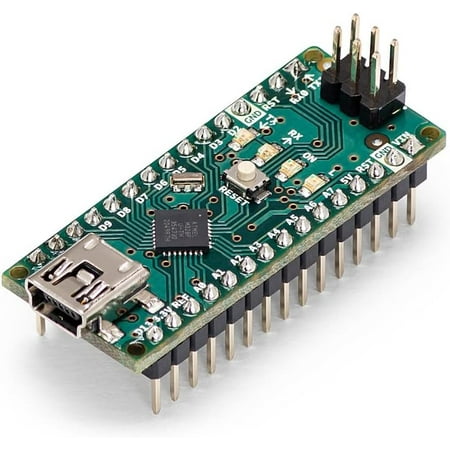 Arduino A000005 Nano Microcontroller Board Compact ATmega328 Mini-B USB