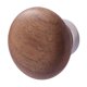thumbnail image 4 of Gancho de pared de madera, gancho para sombrero de montaje en pared, perchero multiusos moderno y resistente, perchero individual para sombrero, bolsa nuez negra, 4 of 9