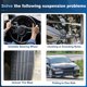 thumbnail image 4 of 2 Piezas Juntas de Bola Inferiores Delanteras para Dodge para Ram 1500 2009-2010 4WD para Ram 1500 2011-2018 para Ram 1500 Classic K500286 Kit de Juntas de Bola Inferiores 04877158AH 04877159AH, 4 of 7