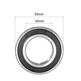 thumbnail image 4 of Unique Bargains Roulement à Billes Rainure Profonde 6006RS Scellé Simplement 30mm x 55mm x 13mm Acier Chromé, 4 of 4