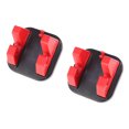 thumbnail image 2 of 2pcs Silicone Car Phone Holder Universal Self-adhesive Smart Phone Bracket Mobile Phone Mount for Smartphone GPS Device (Red), 2 of 6