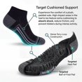 thumbnail image 2 of James Fiallo Men's 12-Pairs Performance Low Cut Athletic Sport Socks 2885-94, 2 of 6