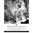 thumbnail image 1 of HRH Queen Elizabeth II Coronation Portrait Commemorative Extra Large XL Wall Art Poster Print, 1 of 3