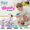 thumbnail image 7 of Contixo R3 Robotic Smart Dog Toy, Voice Commands, Dancing, ABS Material, Pink, 7 of 7