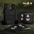 thumbnail image 5 of Yes4All Weight Vest Plate 14LB Pairs, Weight plate with Curved Ergonomic Design for Running, Heavy Workout, 5 of 5