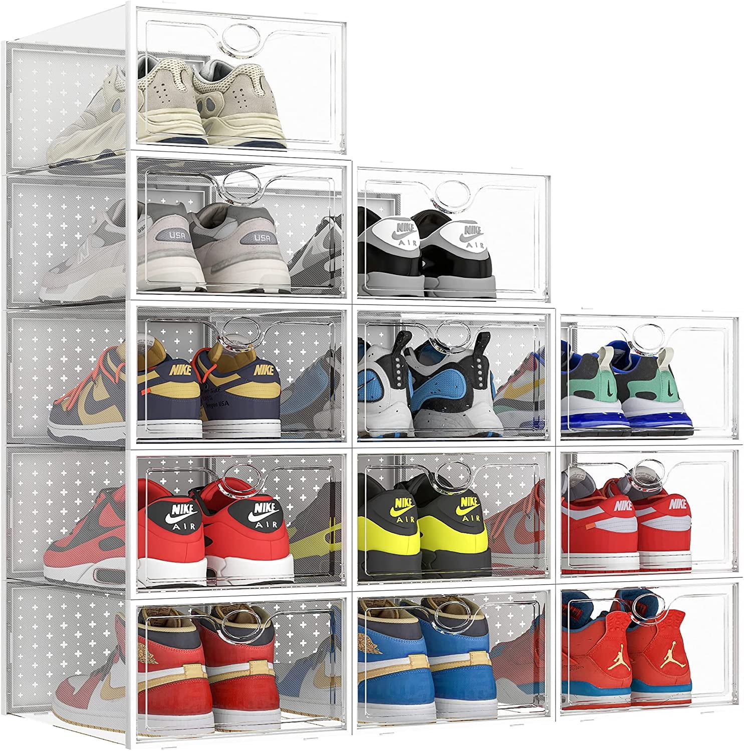 Shoe Storage Reshoevn8r Sneaker Box Dextrus 18-Pack Medium Sized