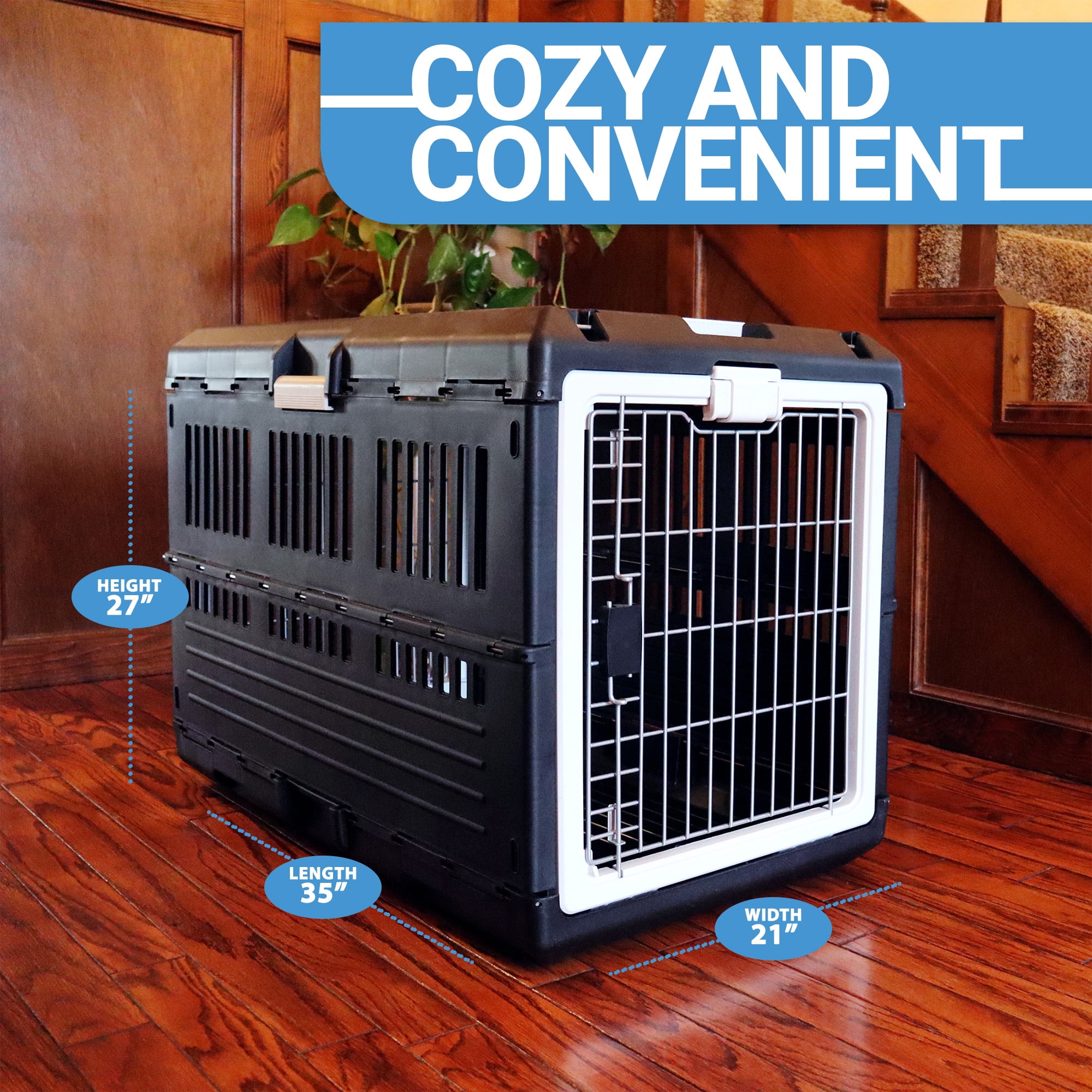 Mirapet 10300 Pet Collapsible Crate - Large