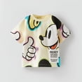 thumbnail image 3 of Ropa para niños y niñas, Tops básicos de manga corta, camiseta de dibujos animados, novedad de verano 2023, 3 of 5