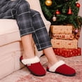 thumbnail image 7 of Ecetana Warm Knit House Slippers for Women Comfy Lined Slippers with Memory Foam, 7 of 7
