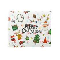 Olilia Christmas Bracelet Advent Calendar 2024, 24Pcs Bracelets Set, Creative Jewelry for Kids Girls