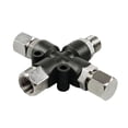 thumbnail image 3 of Adaptador divisor de manguera de de 3 vías, accesorios de conexión, ligero, duradero, resistente, profesional, con conectores para aerógrafo., 3 of 8