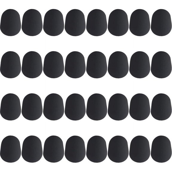 Duslogis 32 Pieces Alto/Tenor Saxophone and Clarinet Mouthpiece Cushion Food-Grade Sax Mouthpiece Patches Pads Cushions 0.8 mm Thick Rubber Strong Adhesive