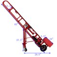 thumbnail image 2 of INTSUPERMAI Dolly Cart Heavy Duty Hand Truck Hand Trolley Family Logistics Warehouse 551lbs, 2 of 9