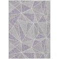 thumbnail image 2 of Addison Rugs Chantille Indoor/Outdoor Transitional Geometric Purple Washable Rectangle Rug, 3' x 5', 2 of 6