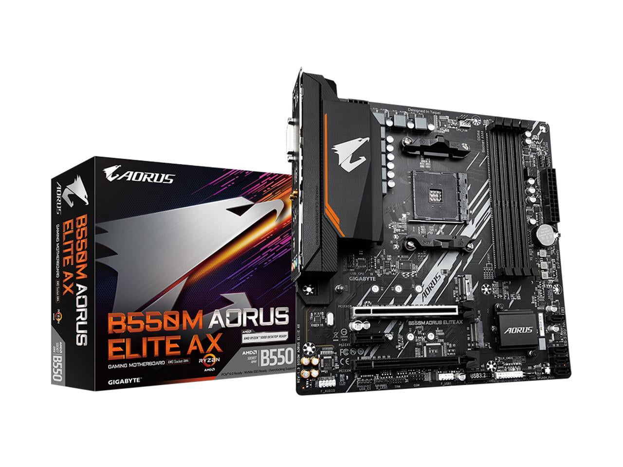 GIGABYTE B550 GAMING X V2 AM4 AMD Ryzen Motherboard, SATA 6Gb/s