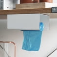 thumbnail image 3 of Tissue Box Holder, Paper Organizer ABS Material No Drilling  for Bathroom for Kitchen, 3 of 8