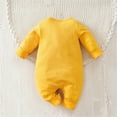 thumbnail image 5 of ATAIKU Baby Boys Long Sleeve Outfits Infant Cotton Romper Cute Animals Jumpsuit Newborn Baby Boy One Piece Coverall Spring 0-18M, 5 of 8