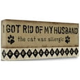 thumbnail image 2 of Tangletown Art, 36 x 12 "Allergic Husband " by Jennifer Pugh, Gallery Wrap Canva, 2 of 2
