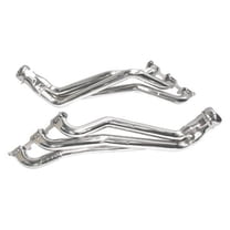 Long Tube Exhaust Headers with 1-0.75 Silver Ceramic for 2011-2014 Mustang 3.7 V6