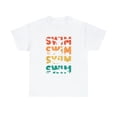 thumbnail image 2 of Swimming Swimmer Swim Retro Vintage T-Shirt, 2 of 2