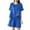 Blue, variant on Zszcpp Young Adult Outfits Sets Women Shorts Set Linen Short Sleeve Plus Size Relaxed Fit High Waisted Mini Cotton Going Out Outfit Clothing Suits