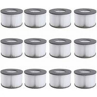 Filter for MSPA, Filter for MSPA Lite, for MSPA Whirlpool Filter - Filter Cartridges for Sub - Boats and Spa Hot - Model of 2020 12PCS
