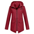 thumbnail image 1 of Veste Anorak Légère à Capuche pour Femmes Imperméable avec Poches Sécurisées pour Activités Extérieures, 1 of 6
