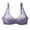 Purple, variant on Womens Bra Lace Unlined Everyday Hollow Out Bras Soft Support Plunge Bralette
