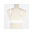 thumbnail image 2 of Women Sexy Lace Side Thin Straps Tube Top Solid Color Lace Stitching Bra, 2 of 4