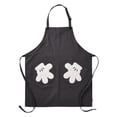 thumbnail image 1 of Delantal ajustable con bolsillos . Farberware. Colección Disney Home Monochrome. Algodón. Negro, 1 of 6