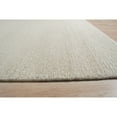 thumbnail image 5 of EORC FM44IV6X9 Hand-Knotted Wool Plush flatweave Loom Rug, 6' x 9', Ivory Area Rug, 5 of 5