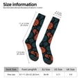 thumbnail image 7 of Knee High Socks for Men and Women, Abstractly Sea Shell Althletic Compression Socks, Support Long Tube Socks for Outdoor Sport, Calf Socks, High Stockings for Women Men, 7 of 7