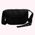 thumbnail image 3 of Bolso Hombro para Mujer Bolso Cruzado Con Bolsillo Con Solapa Y Rombos Acolchado Algodón (negro), 3 of 8