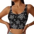 thumbnail image 2 of Uemuo Turtle Pattern Women's Sports Bra - High Impact Support, Breathable, and Comfortable Athletic Bra for Running, Yoga, and Workouts, 2 of 9