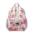 thumbnail image 2 of Aesthetic Floral Design School Backpack Adjustable Padded Shoulder Straps Chest Strap Durable Water-resistant Bookbag for Daily Use, 2 of 6
