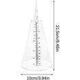 thumbnail image 2 of Rain Gauge Cone Ground Rain Gauge Rain Measuring Cup Used for Garden Outdoor with Double Scale Trans, 2 of 5