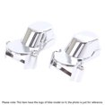 thumbnail image 2 of For Harley Sportster 1200 883 2005-2014 Chrome Rear Axle Cover Nut Bolt Caps Set, 2 of 5