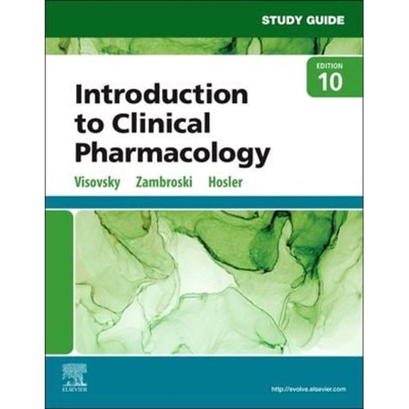 Pre-Owned Study Guide for Introduction to Clinical Pharmacology (Paperback) 9780323761222