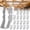 Silver-25 Pcs 2x6 Joist Hanger, variant on 25 2x6 Joist Hangers 18 Gauge Metal Face Mount Lu26 Hanger Galvanized Hurricane Ties For Rafter Brackets Deck Floor Roof Overhang And Ceiling