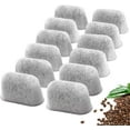 thumbnail image 1 of 12 Packs Cuisinart Coffee Maker Charcoal Filters Replacement, Compatible With All Cuisinart Coffee Makers Charcoal Water Filters, Removes Chlorine, Odors, And Other Impurities From Water, 1 of 6