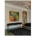 thumbnail image 4 of Tanager Birds Painting Print on Wrapped Canvas, 4 of 7