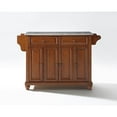 thumbnail image 4 of Crosley Furniture Cambridge Wood Kitchen Island in Cherry/Gray, 4 of 6
